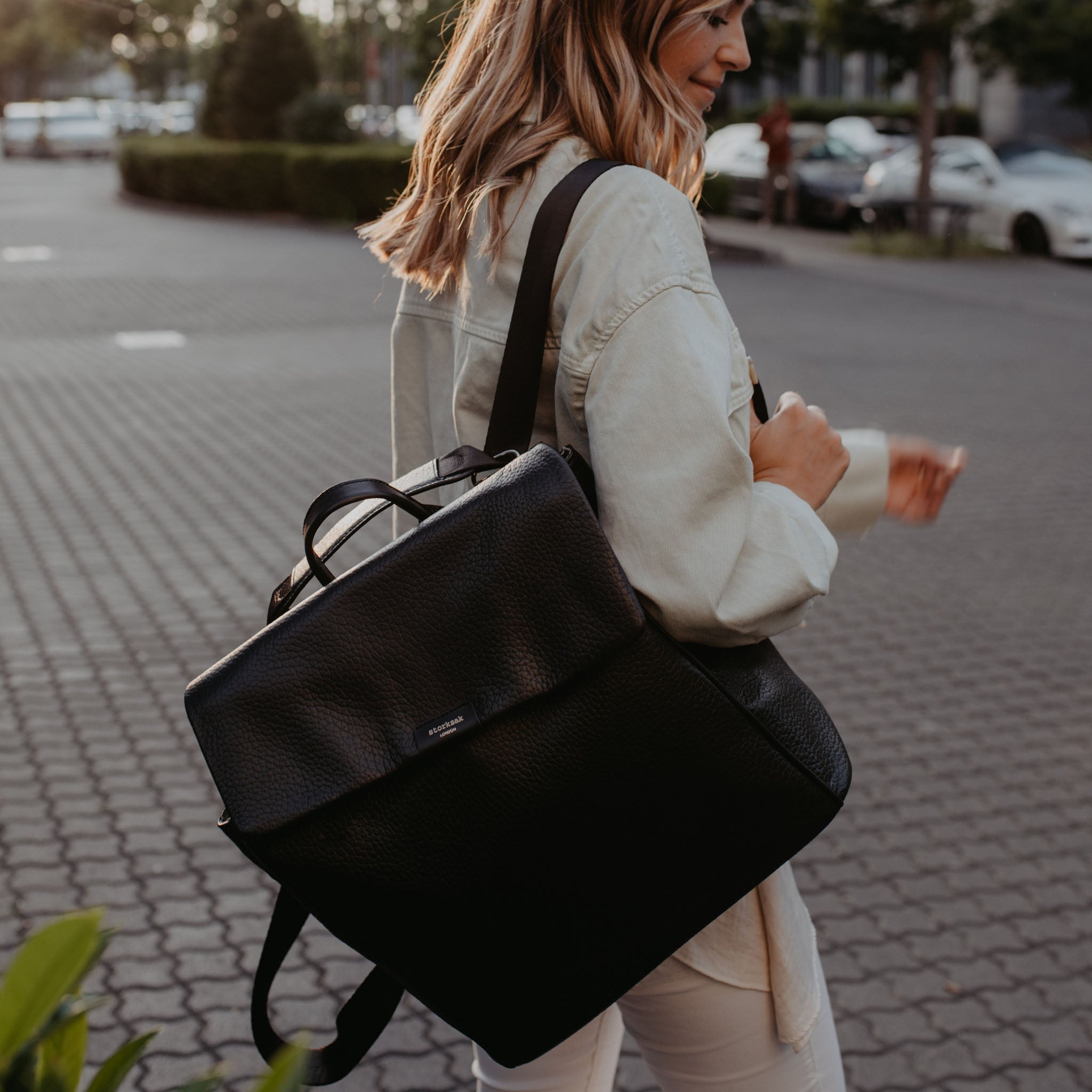 Storksak Poppy Luxe Convertible Backpack